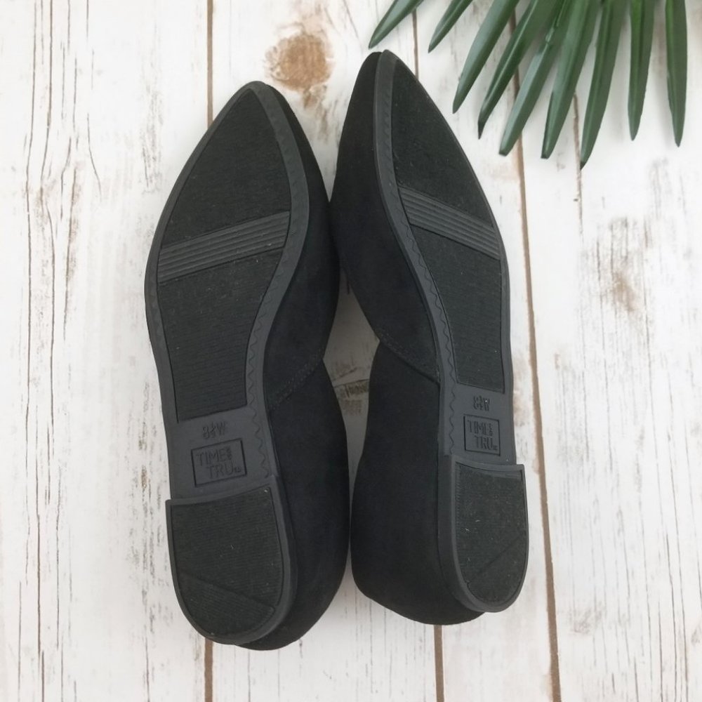 Time And Tru Pointed Ballet Flat Shoes - Picture 7 of 8